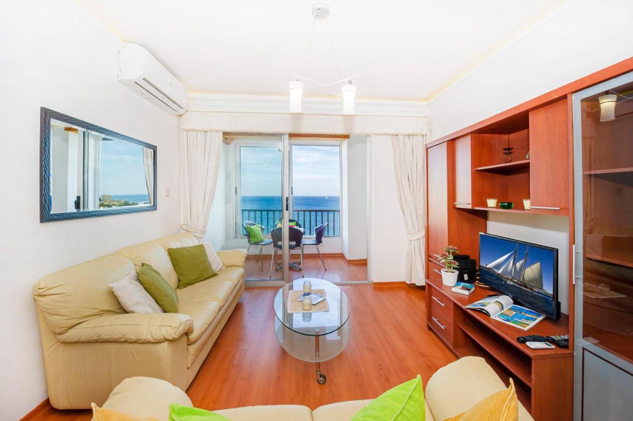 Spinola Bay Top Floor Seafront 3 Bedroom Apartment With Panoramic Sea Views - By Getawaysmalta Saint Julian's Bagian luar foto